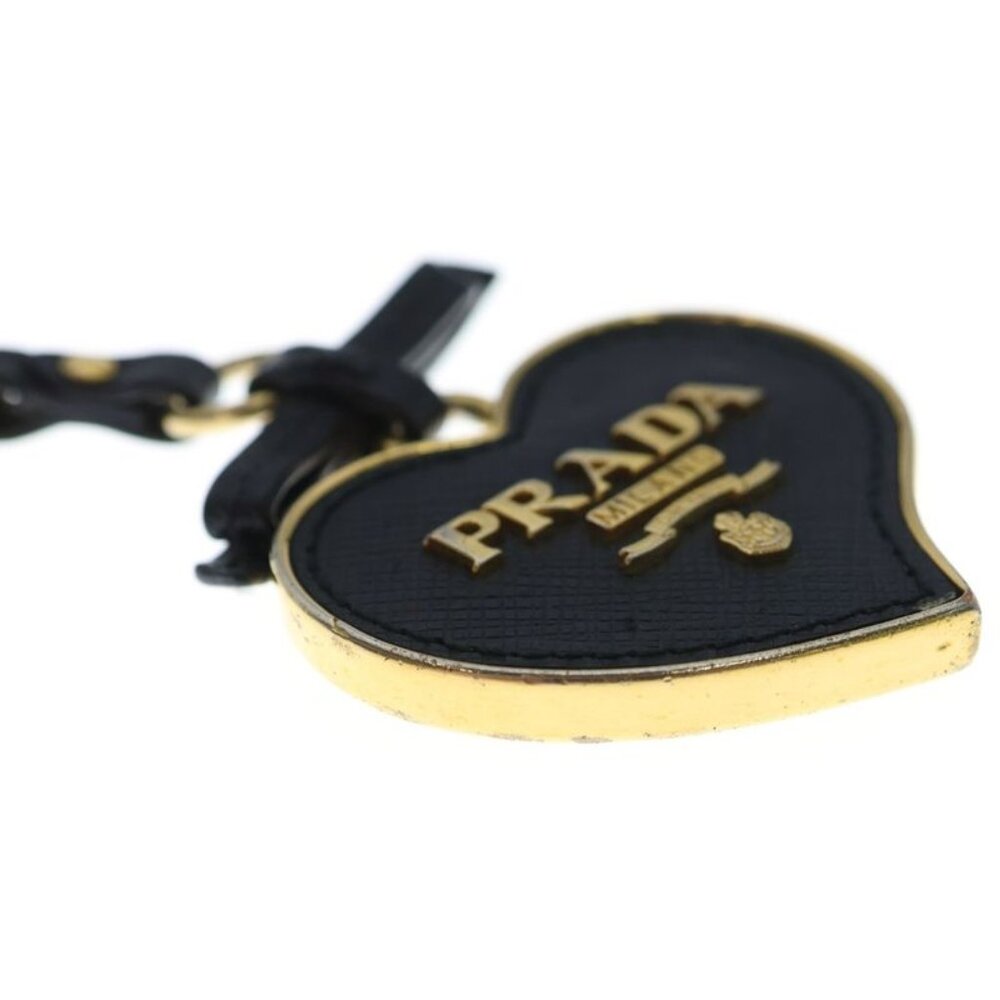 Prada Bag Charm Key Holder Keychain Black - Picture 6 of 6
